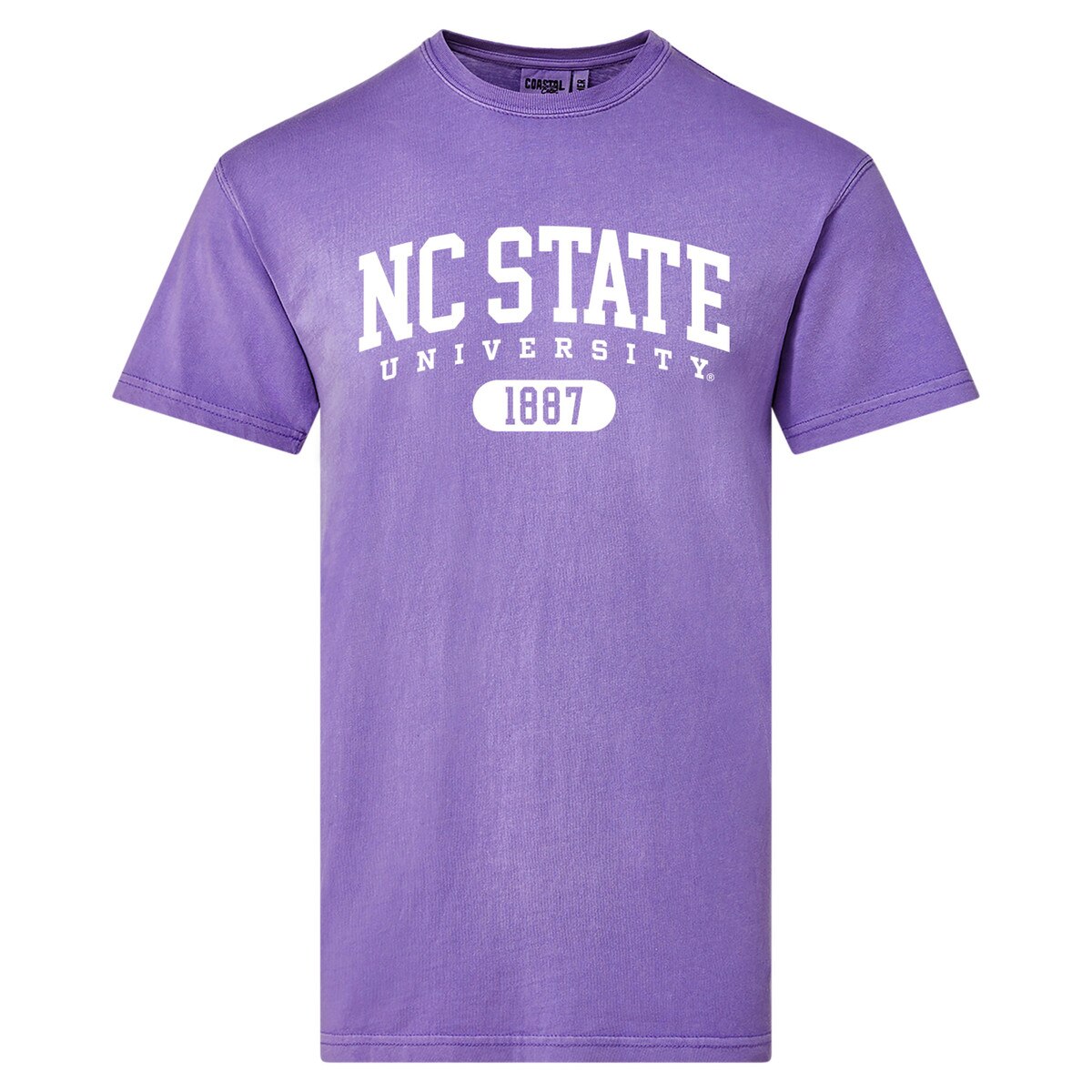 Purple Short Sleeve Coastal Colors
